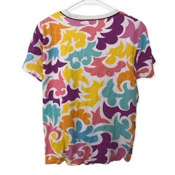 3/$15 on fire multi color queen logo baseball button down shirt - Picture 2 of 9